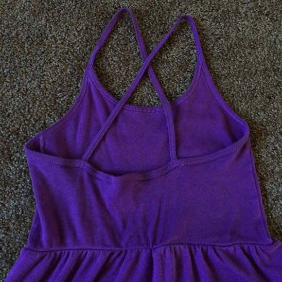 Baby Rib Cross-Back Dress - Picture 3 of 4