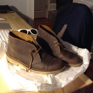 Clarks Desert Boot Beeswax leather