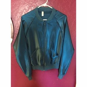 American Apparel Satin Charmeuse Jacket