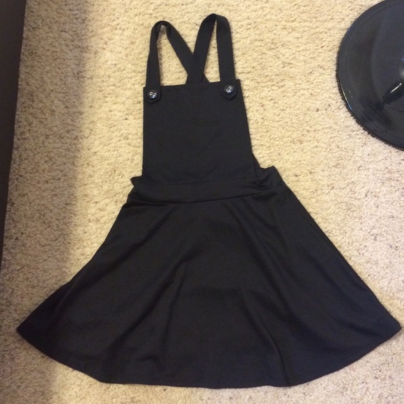 Black Overall Dress