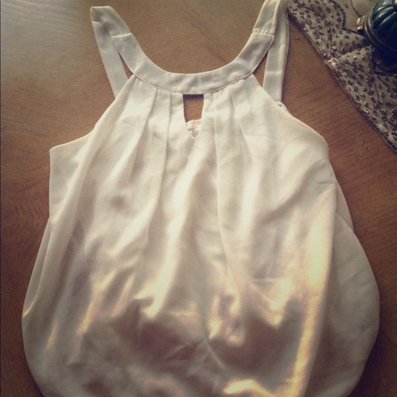 Agaci Tops - Agaci White Blouse