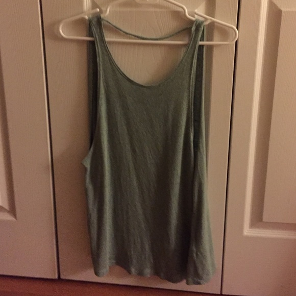 Truly Madly Deeply Backless muscle shirt.