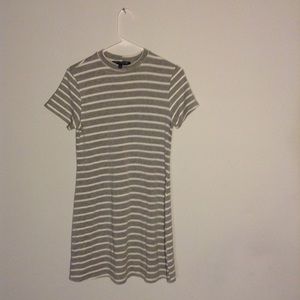 Brandy Melville Dupe shift gray dress