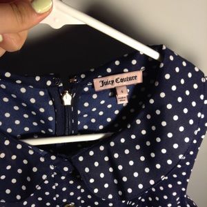 Juicy Couture polka dot retro dress