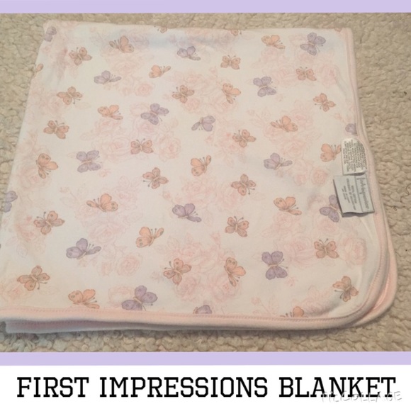 first impressions baby blanket