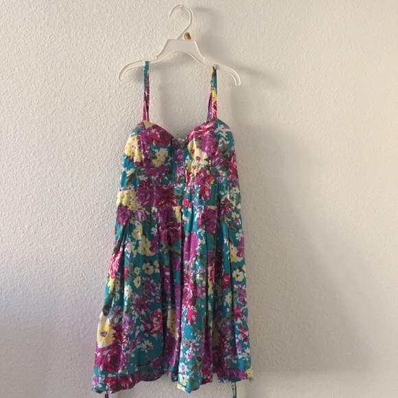 Floral print dress