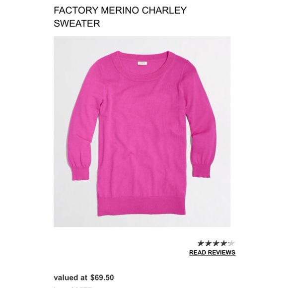 J. Crew Merino "Charley" Sweater