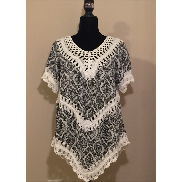 Ebony and Ivory Tunic