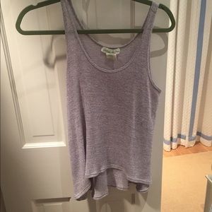 Staring at stars light blue top
