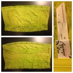 NWOT Free People Lace Bandeau Bralette