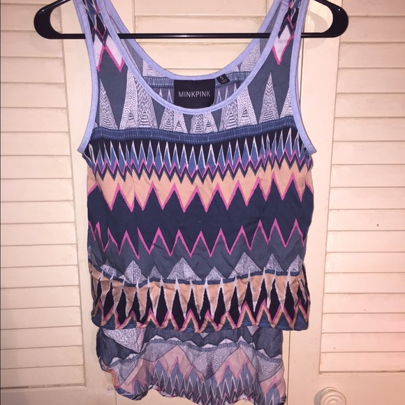 Mink Pink Aztec Tank