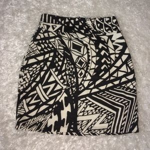 Silence + Noise Pencil Skirt