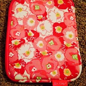 Lilly Pulitzer iPad Sleeve in Scarlet Begonia