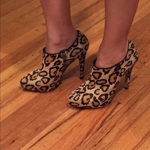 Sam Edelman cheetah booties
