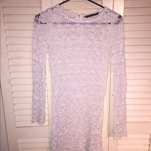 Zara crochet dress