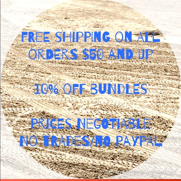 Free shipping on $50 and up orders