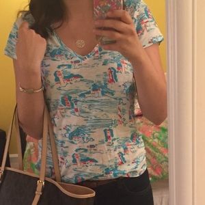 Lilly Pulitzer watch out tshirt