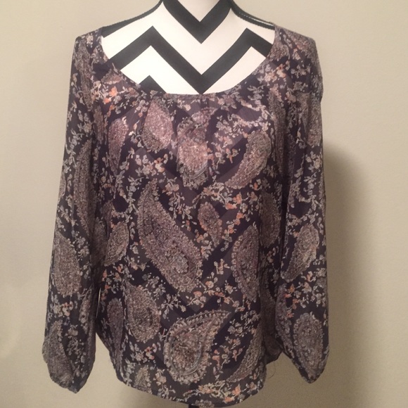 Paisley shirt.