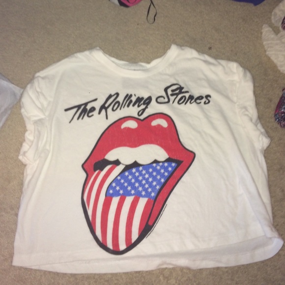 The Rolling Stones shirt