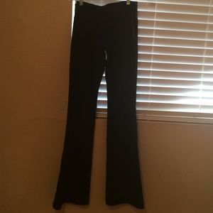 long, black Lululemons, size 4 (reversible)