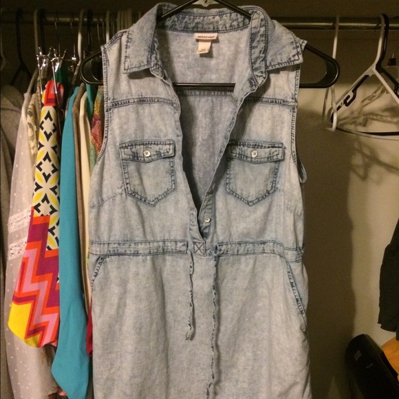 Denim dress