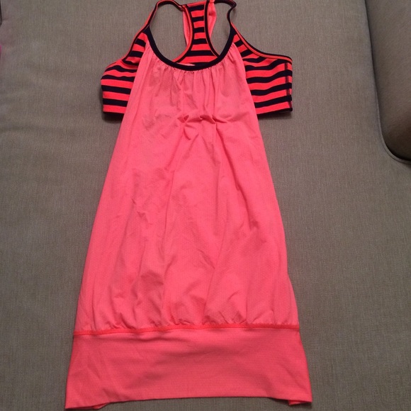 Lululemon Orange Bra Tank