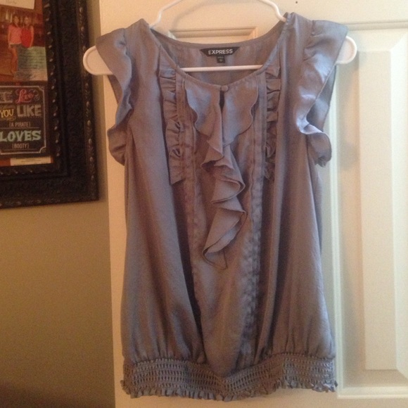 Grey express shirt