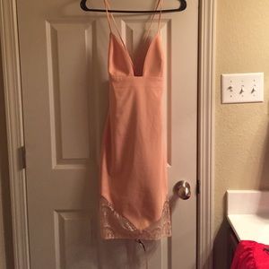 House of CB London peach dress XS