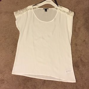 Like new F21 ivory top