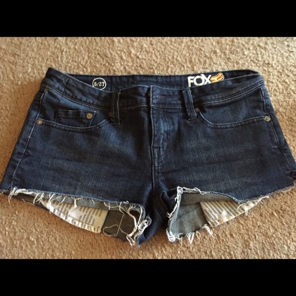 Cute Fox Denim shorts