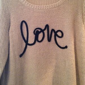 LC  "Love" Sweater!