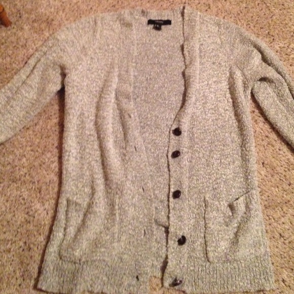 Cozy Grey Cardigan