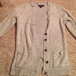 Cozy Grey Cardigan