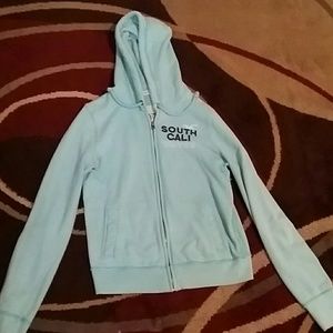 Long sleeve baby blue jacket