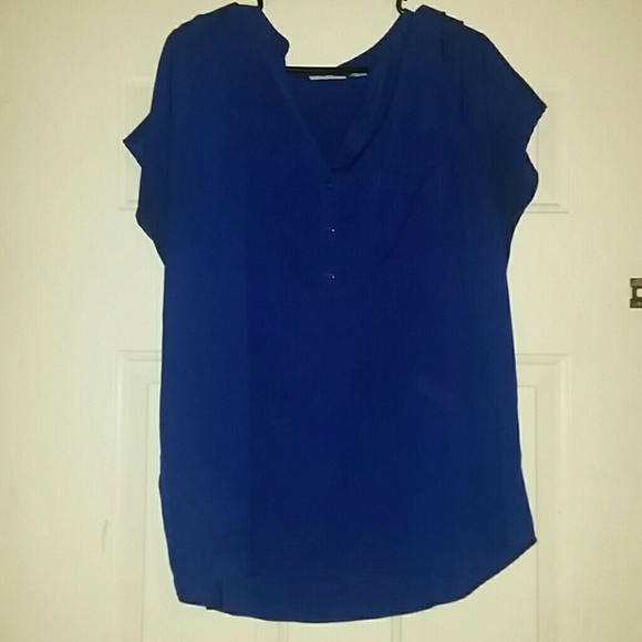 Cobalt blue shirt