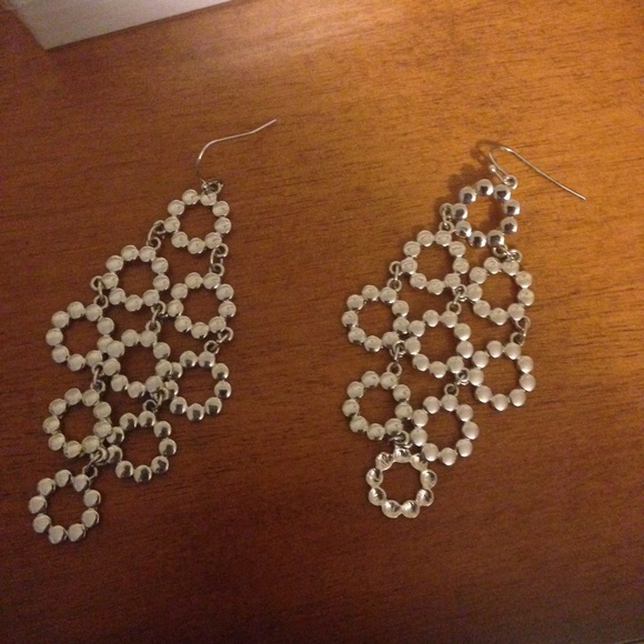 Marlin schiff silver chandelier earrings