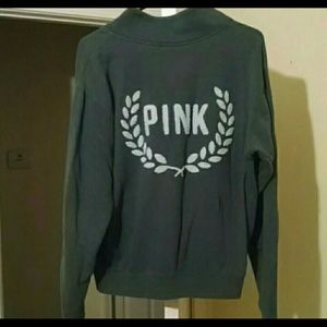 VS PINK green pullover