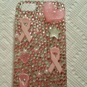 Blinged out cell phone cases