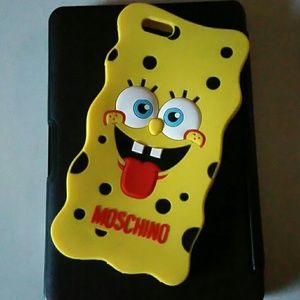 ☺"MOSCHINO SPONGBOB" IPHONE 6+ PHONE CASE☺