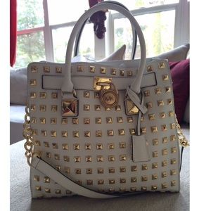Michale Kors Hamilton Studded purse