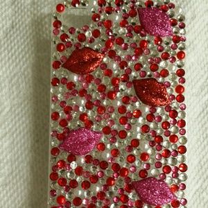 Blinged out cell phone cases