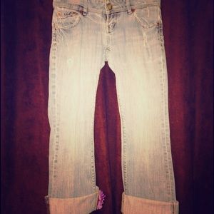 Cute distressed jeans
