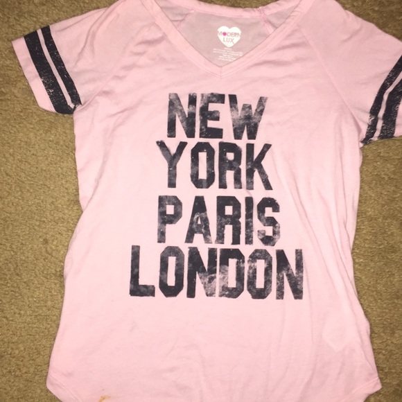 Comfy light pink tee