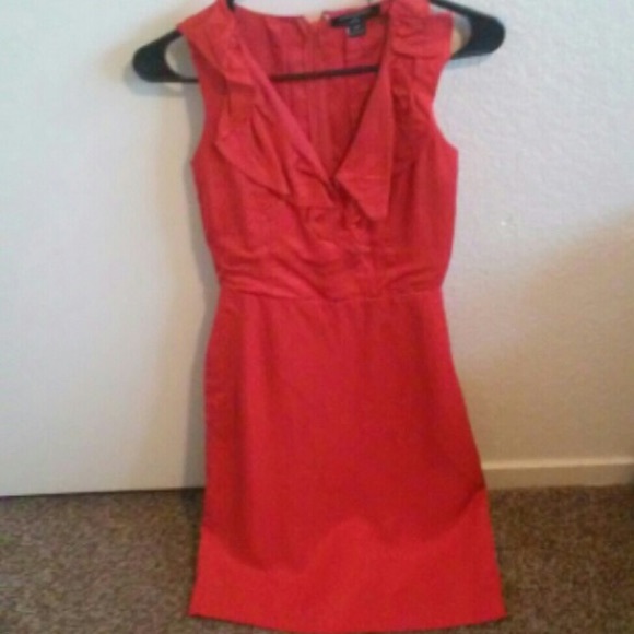 Banana Republic Dresses & Skirts - 1 hr sale Banana republic red dress