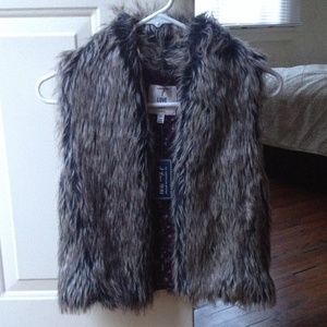 Heritage Faux Fur Vest
