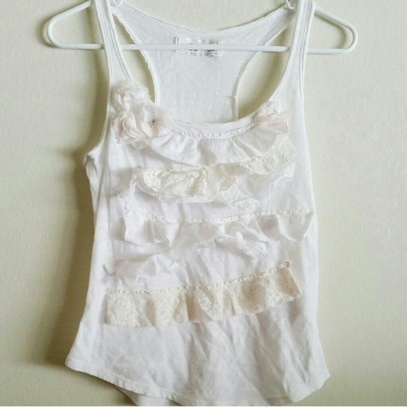 Abercrombie & Fitch ruffle top