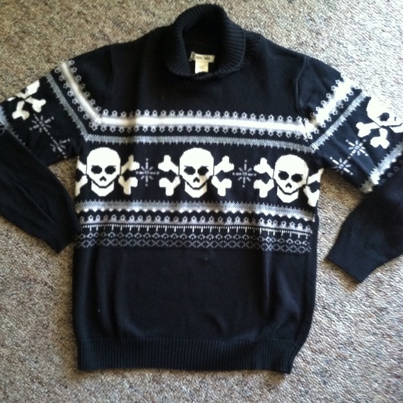 Boys Skull Ugly Sweater