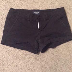 American eagle size 2 black shorts
