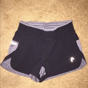Brand new black and grey athletic shorts