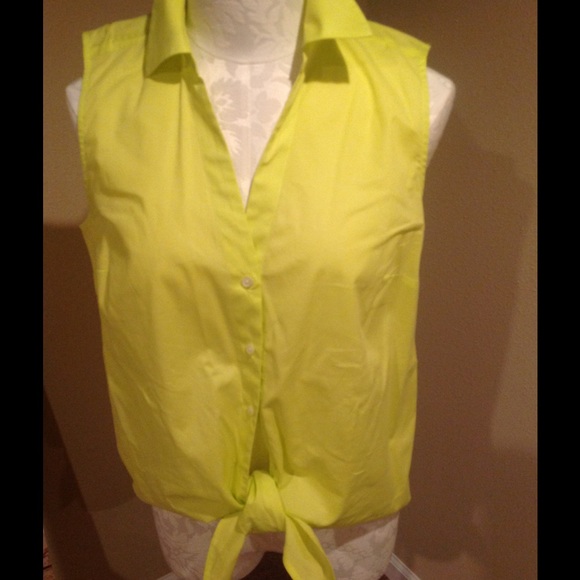 Ann Taylor sleeveless blouse